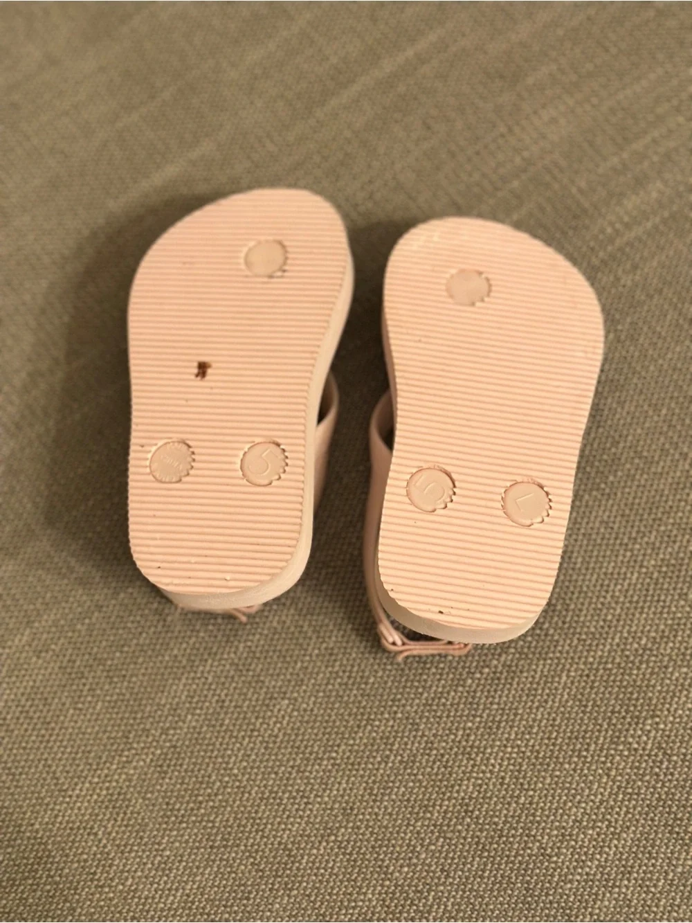 Old Navy Pink Strawberry Print Kids Sandals